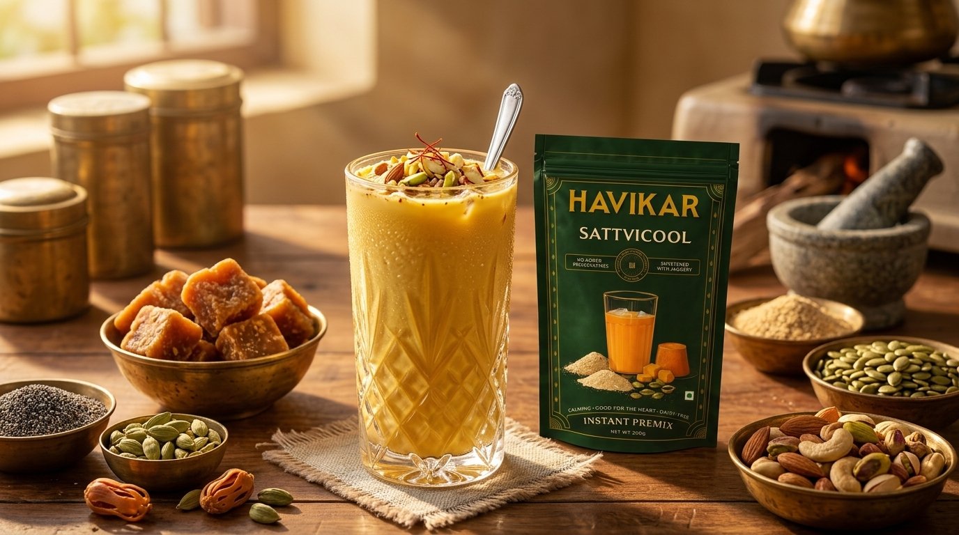 HAVIKAR Sattvicool (Instant Cooling Premix) serving inspiration