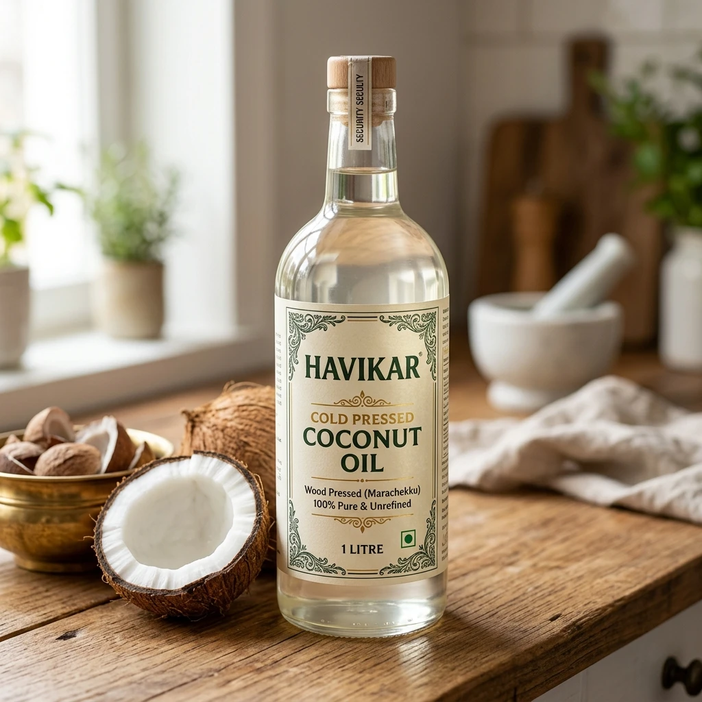 HAVIKAR Cold Pressed Coconut Oil thumbnail 2